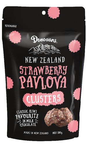 Strawberry Pavlova Clusters