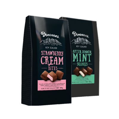 Strawberry Cream Bites & After Dinner Mint Squares